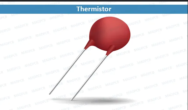 Image of various types of thermistors